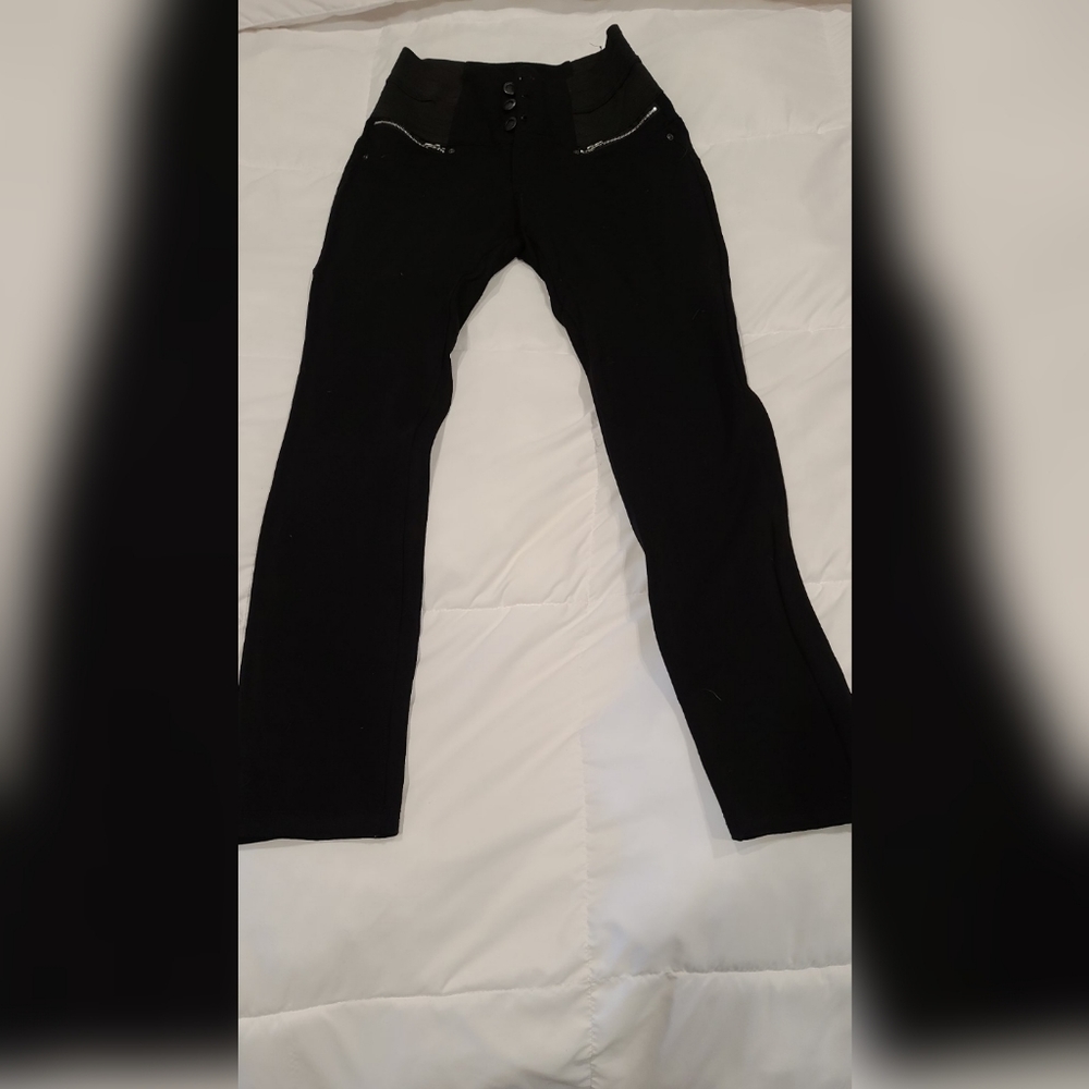 Stretch skinny hight waist pants